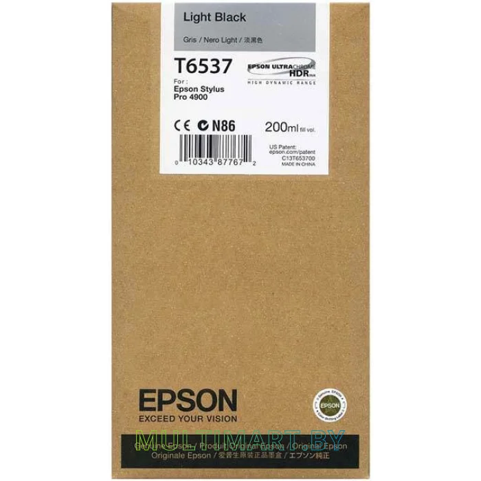 Картридж Epson C13T653700